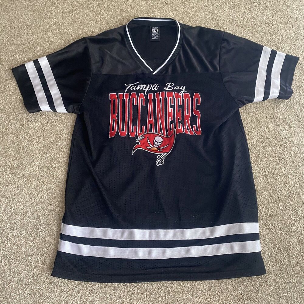 Tampa Bay Buccaneers Women’s NFL Team Apparel Stitched Jersey Shirt – Size XS